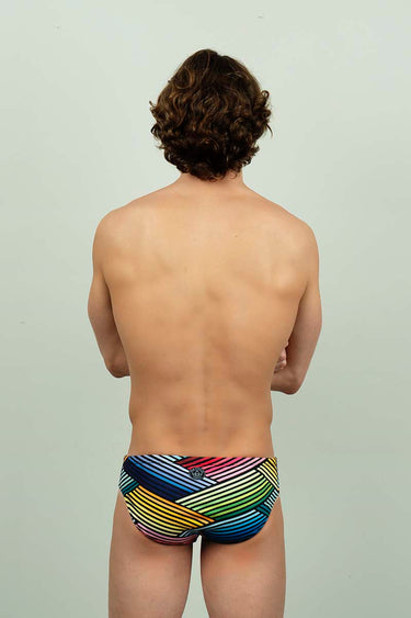 Bañador Hombre Deportivo Sostenible Slip Will - Resistente y sostenible, protección UV, ajuste perfecto.-Vista-2-Vista-3